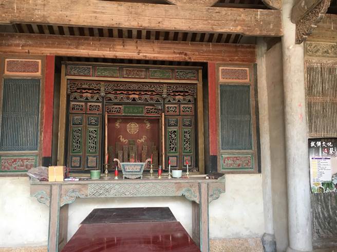 蔡氏家庙不见繁复装饰和华丽色彩，整体建筑表现朴实。（李金生摄）