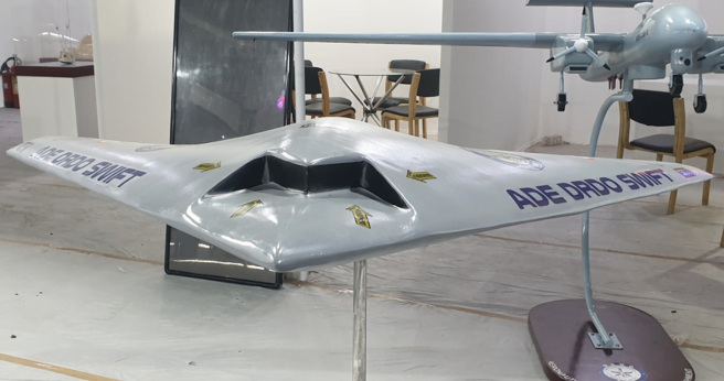 印度攻击无人机Ghatak。 (图/印度国防发展中心)