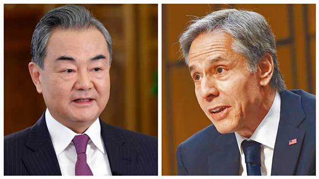 布林肯與王毅本周在G20外長會議上面對面會談。（新華社）