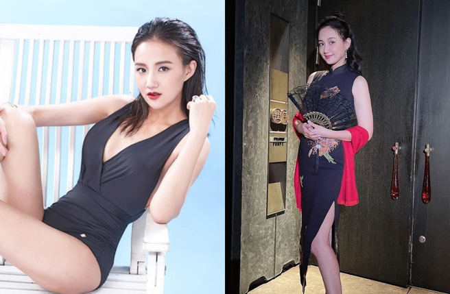 何妤玟平时造型多选择露腿，许多粉丝都称讚她拥有一双纤细美腿。（图／何妤玟Instagram）