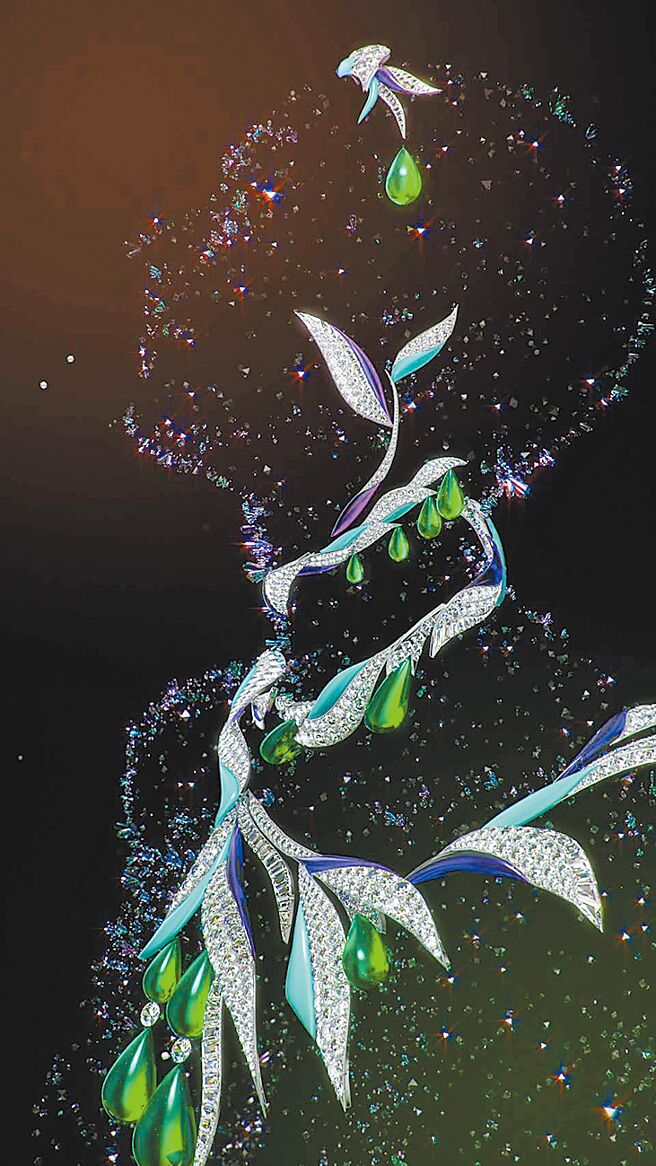 宝格丽首款NFT顶级珠宝创作「Beyond Wonder」。（BVLGARI提供）