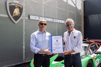 Lamborghini Squadra Corse獲得ISO 20121可持續性環保認證