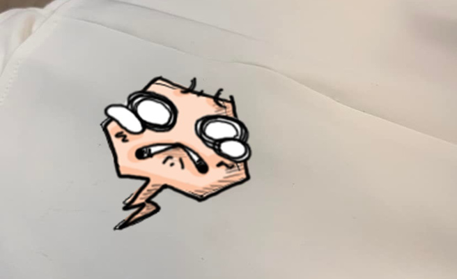 男子试穿完迷你裙后，在裙子上留下噁心液体，网友们全炸锅：「连一件裙子都能让你射，并非等闲之辈」。（图／翻摄自爆料公社）