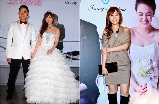 「小蜜桃姐姐」朱安禹2011年闪嫁身价10亿的大陆富商李慎言。（图／本报系资料照片）