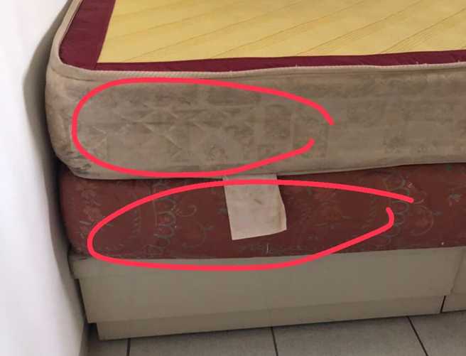 租客向房东抱怨床垫太脏，结果竟被呛说，每个月才收2.7万是想睡多好？（图／翻摄自房东互助会）