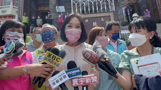 國民黨高雄市長參選人柯志恩。（資料照/柯宗緯攝）