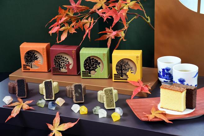 日勝生加賀屋中秋禮盒。（日勝生加賀屋提供）