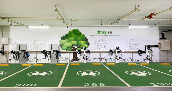 裕电能源、华贸电机联手 推出全台首座智慧型匯流排电动车充电系统。(业者提供)