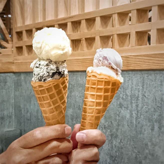 筑间持续拓点并以人气品牌冰品吸引消费者上门。（筑间提供）