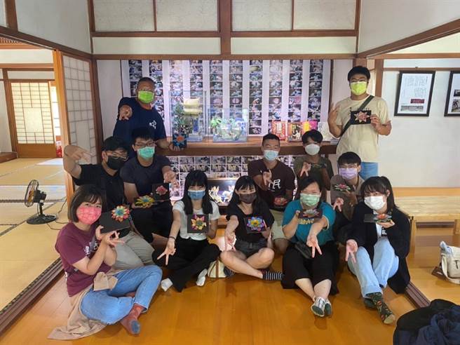 暑假人潮回流，云林县台西乡海口故事屋推「云游记」行程迎宾。（张朝欣摄）