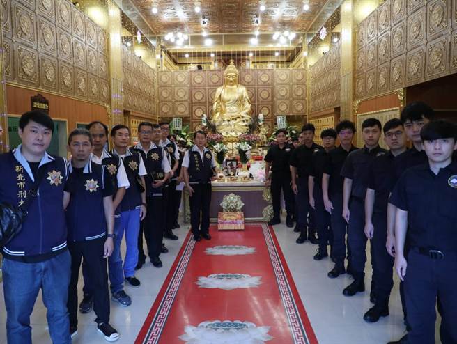 火化仪式及追思会今（6）日于万里区「福田宠物城堡」举行。（新北刑大提供／李奇叡新北传真）