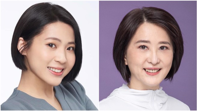 现在全台北市声量最高的议员为国民党议员徐巧芯（左），声量飙高近24万，排名第二的国民党议员王鸿薇（右）紧追其后。（取自脸书）