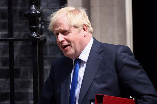 英首相强生（Boris Johnson）。(图/路透社) 