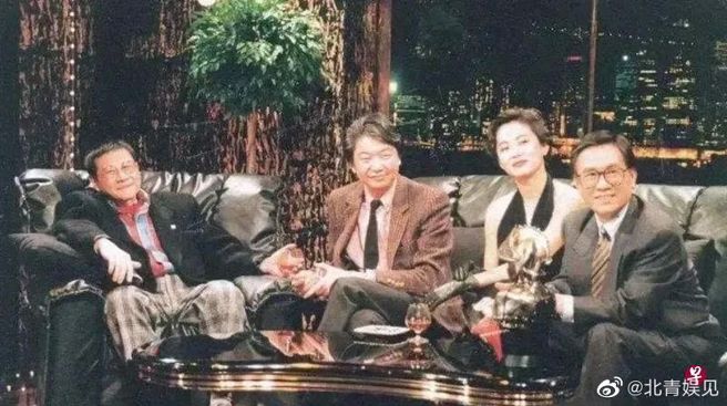 林青霞曾接受倪匡的採訪。（圖／微博）