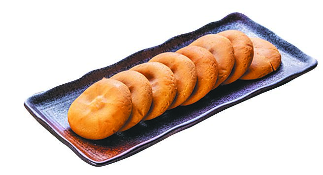 比漾广场新臺澎仙人掌Q饼12粒装，140元。（比漾广场提供）