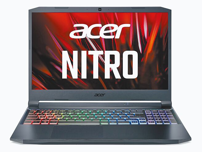 宏碁Nitro 5电竞笔电，定价5万1900元，另有优惠款定价3万9900元起。（宏碁提供）