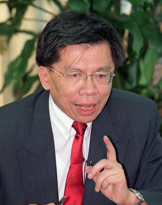 民进党前立委沈富雄。（本报资料照）