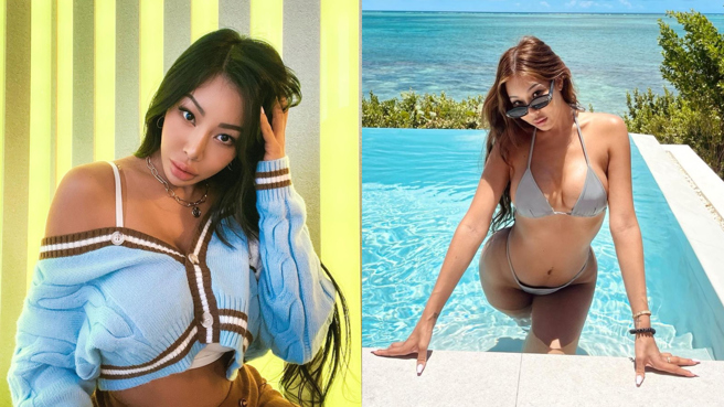 南韩性感女歌手Jessi近日宣布离开PSY所经营的经纪公司「P NATION」。（图／IG@jessicah_o）