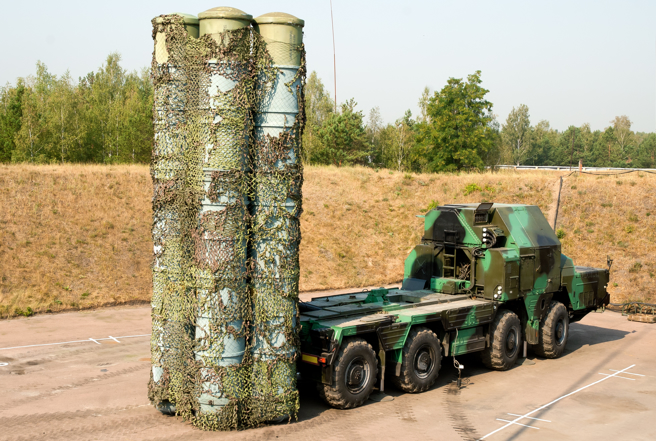 乌克兰S-300防空系统的资料照。（达志影像/Shutterstock）