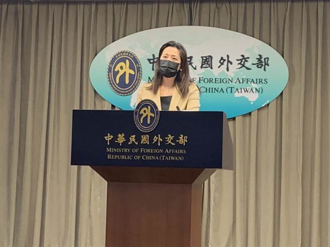 外交部發言人歐江安（楊孟立攝）