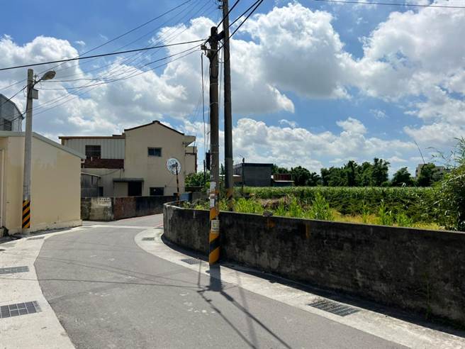 大安區中庄里三元路道路截彎取直工程，將於今年8月開工，年底前完工。(施志昌服務處提供)