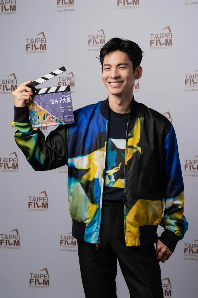 林柏宏担任2022金片子大赛代言人。(照片：台北市电影委员会。服装：Dunhill).