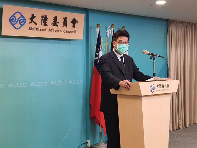 陆委会副主委邱垂正。（图／陈冠宇摄）