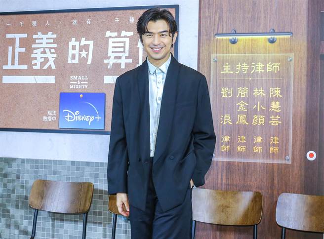 陳柏霖在劇中個性機車也有不少搞笑演出。（粘耿豪攝）