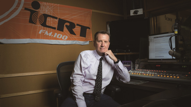 Tim Berge在台湾从事媒体工作超过30年，对台北的生活变化有着深入观察。（图／Tim Berge）