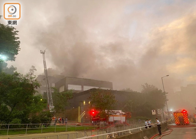 林青霞豪宅今凌晨發生火災。（圖／取自《on.cc東網》）