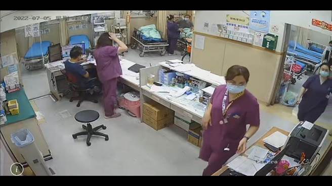 恒春南门医院发生急诊室暴力，40余岁赖男连3次攻击护理师遭羁押。（南门医院提供／谢佳潾屏东传真）