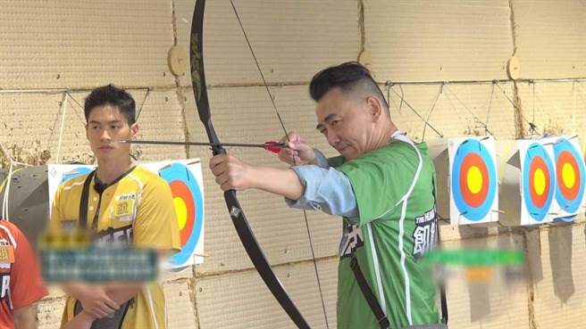 本土劇男星「徐亨」日前第一次上中視《飢餓遊戲》。（中視提供）