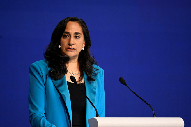 加拿大国防部长安南德（Anita Anand）。(图／路透社)