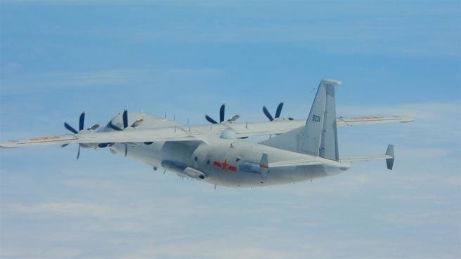 中共「运8」远干机。(图／环球网)