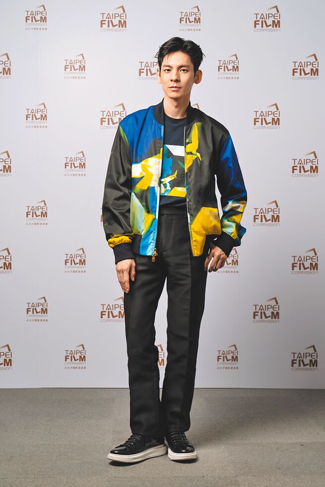 林柏宏担任2022金片子大赛代言人，分享自己的演出和创作经验。（台北市电影委员会提供）