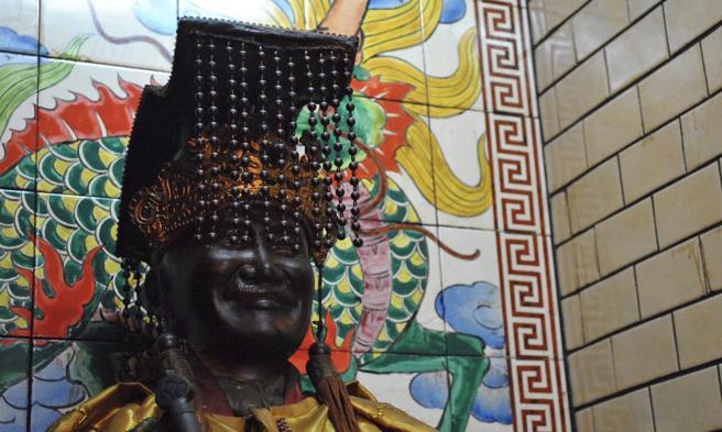 乐风》淡水「魁星宫」 刚升天不久的神