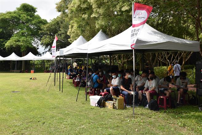 世界特殊奧運中華台北代表隊選手選拔賽，9日在國立苗栗特教學校舉行桌球及自行車賽事。（謝明俊攝）