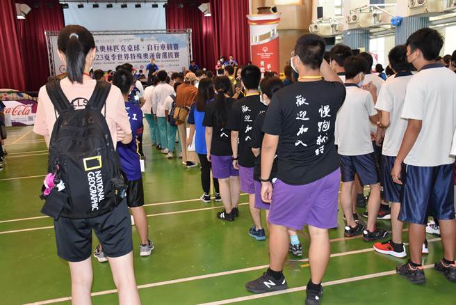 世界特殊奧運目前是在鼓勵智能障礙學生們多投入運動。（謝明俊攝）