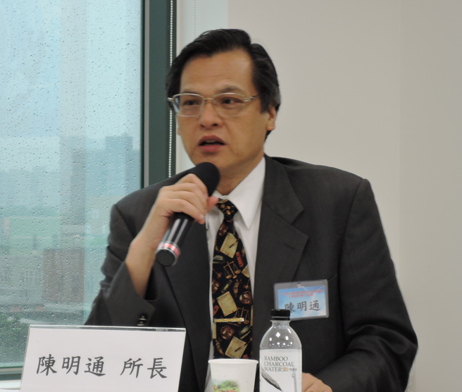 国安局长陈明通。（资料照片）