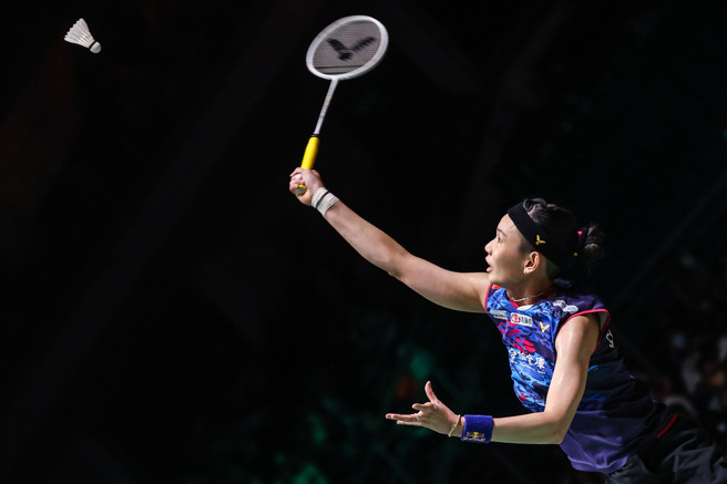 戴资颖力战陈雨菲。（Badminton Photo提供）