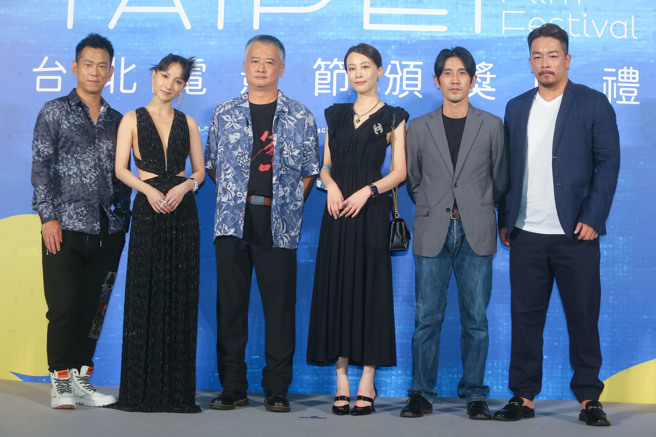 台北電影節《少年吔》劇組。（粘耿豪攝）