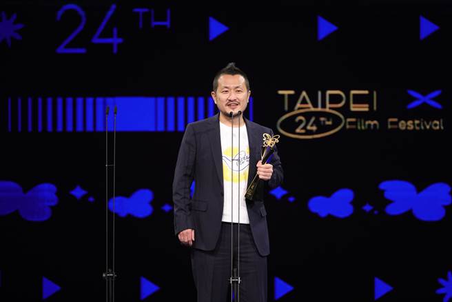 九把刀爆冷得北影最佳导演奖。（北影提供）