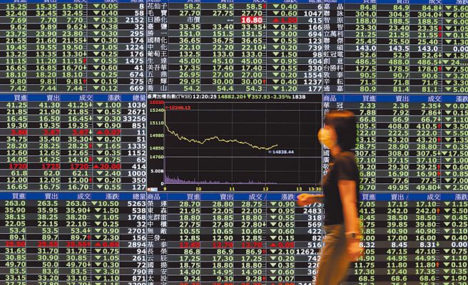 股市連日重挫，法務部調查局8日展開全國性查緝「股市禿鷹」行動。（黃世麒攝）