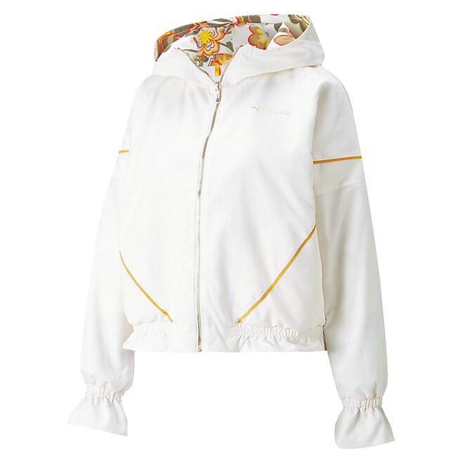 PUMA流行系列FRIDA双面穿连帽外套，4580元。（PUMA提供）