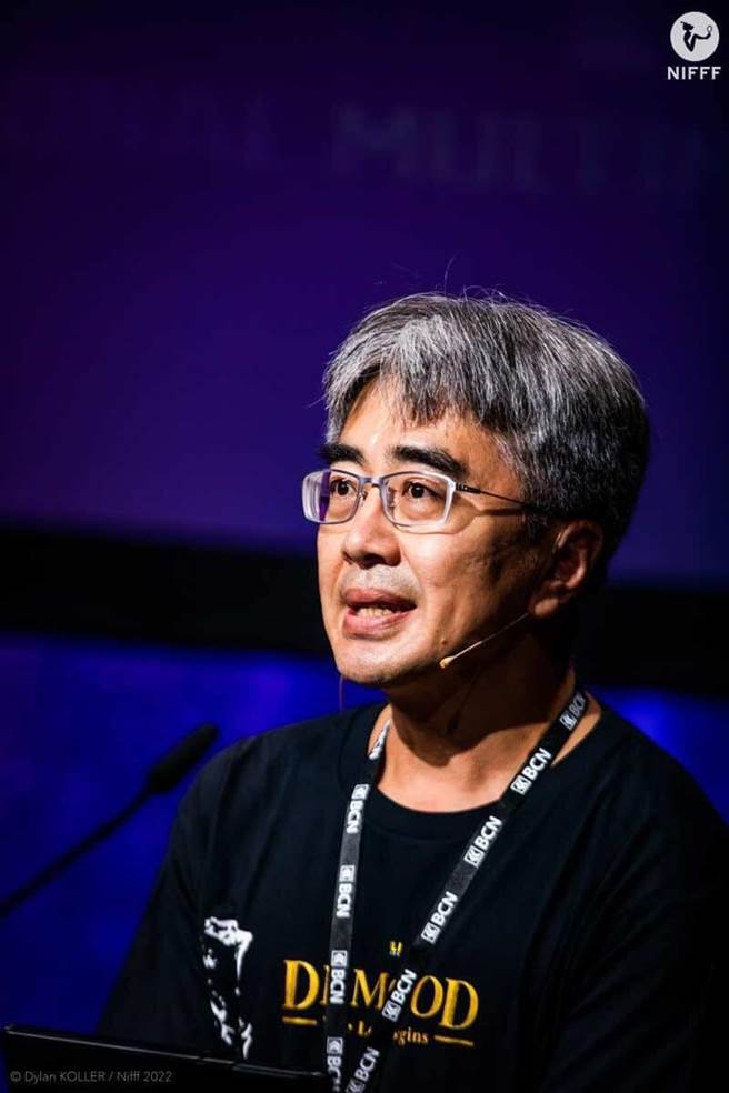 《素还真》联合监制陈义方在影厅跟观眾对谈。（摘自脸书）