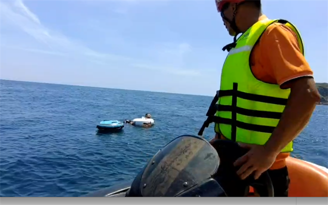 新北市瑞芳区南雅奇岩一带连2日发生潜水意外。（翻摄照片／陈彩玲新北传真）