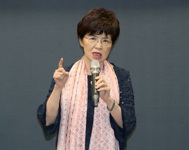 中山大学政治所教授廖达琪。（资料照／郑任南摄）