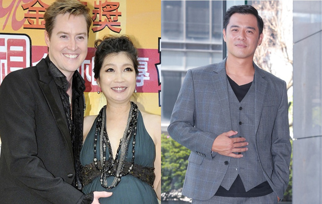 竇智孔 (右)替黃嘉千聲援。（圖／中時資料照）