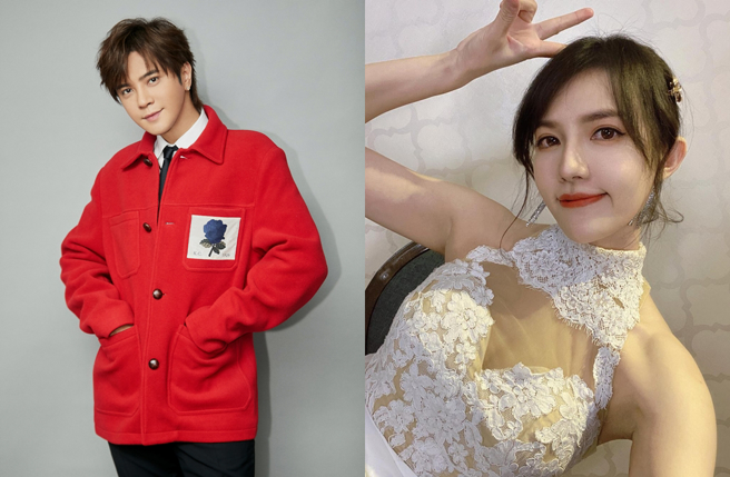 橘子（右）在这次演唱会上担任罗志祥（左）的舞者。（图／橘子Instagram、罗志祥微博）