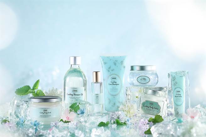 SABON沁柠莫西多全产品形象图。（SABON提供）